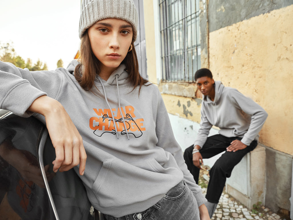 IQONIQ Trivor Mikrofleece-Kapuzen-Pulli aus recyc. Polyester