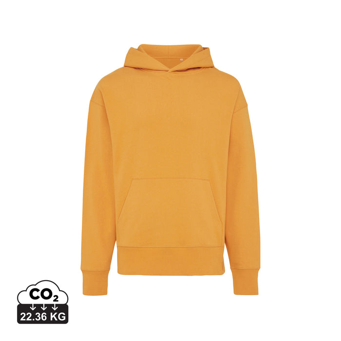 IQONIQ Yoho Relax Hoodie aus recycelter Baumwolle mit Logo bedrucken
