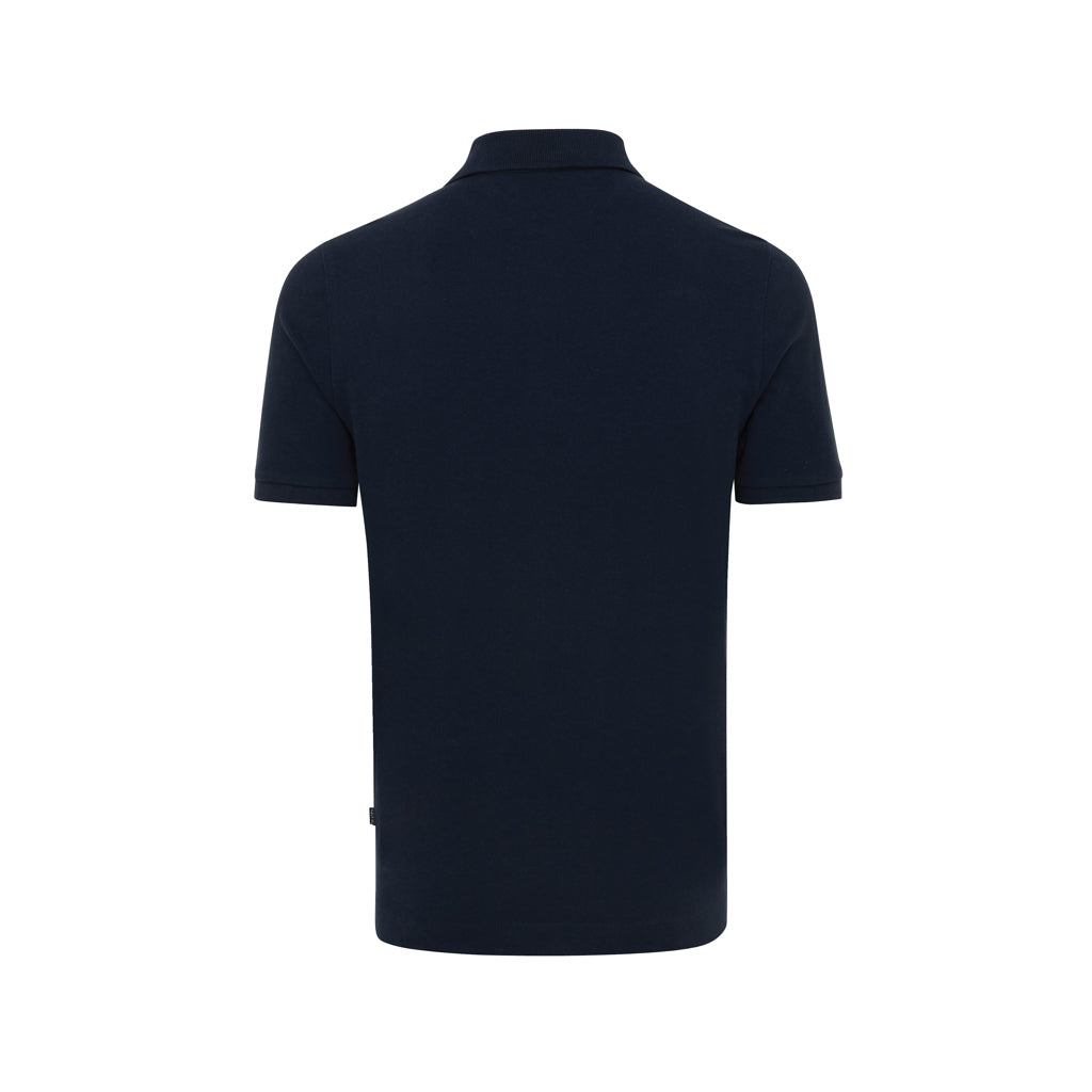 IQONIQ Yosemite Piqué-Poloshirt aus recycelter Baumwolle – navy blau