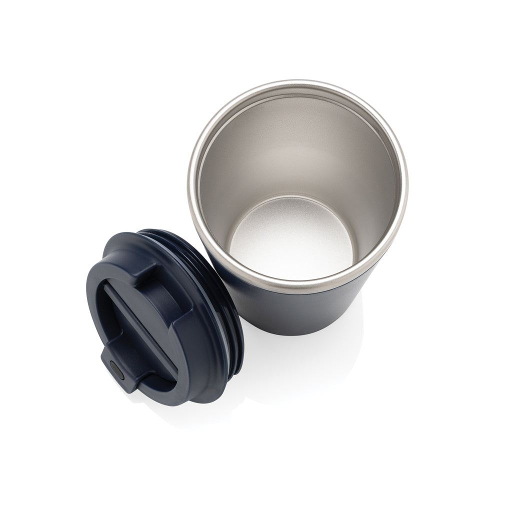 Java 350ml RCS recycelter doppelwandiger Becher – navy blau