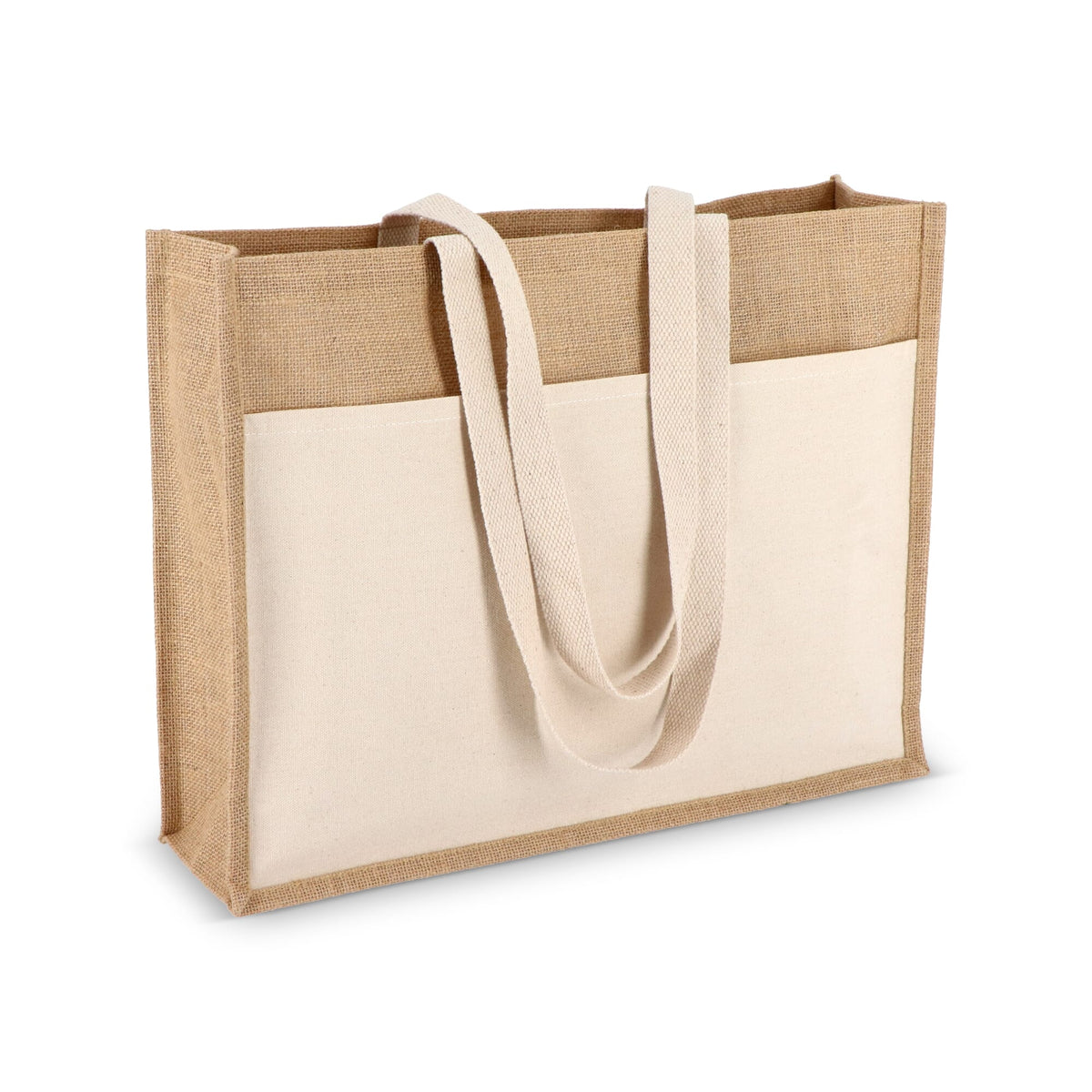 Jute Tragetasche 45 x 12 x 35cm 320g/m²