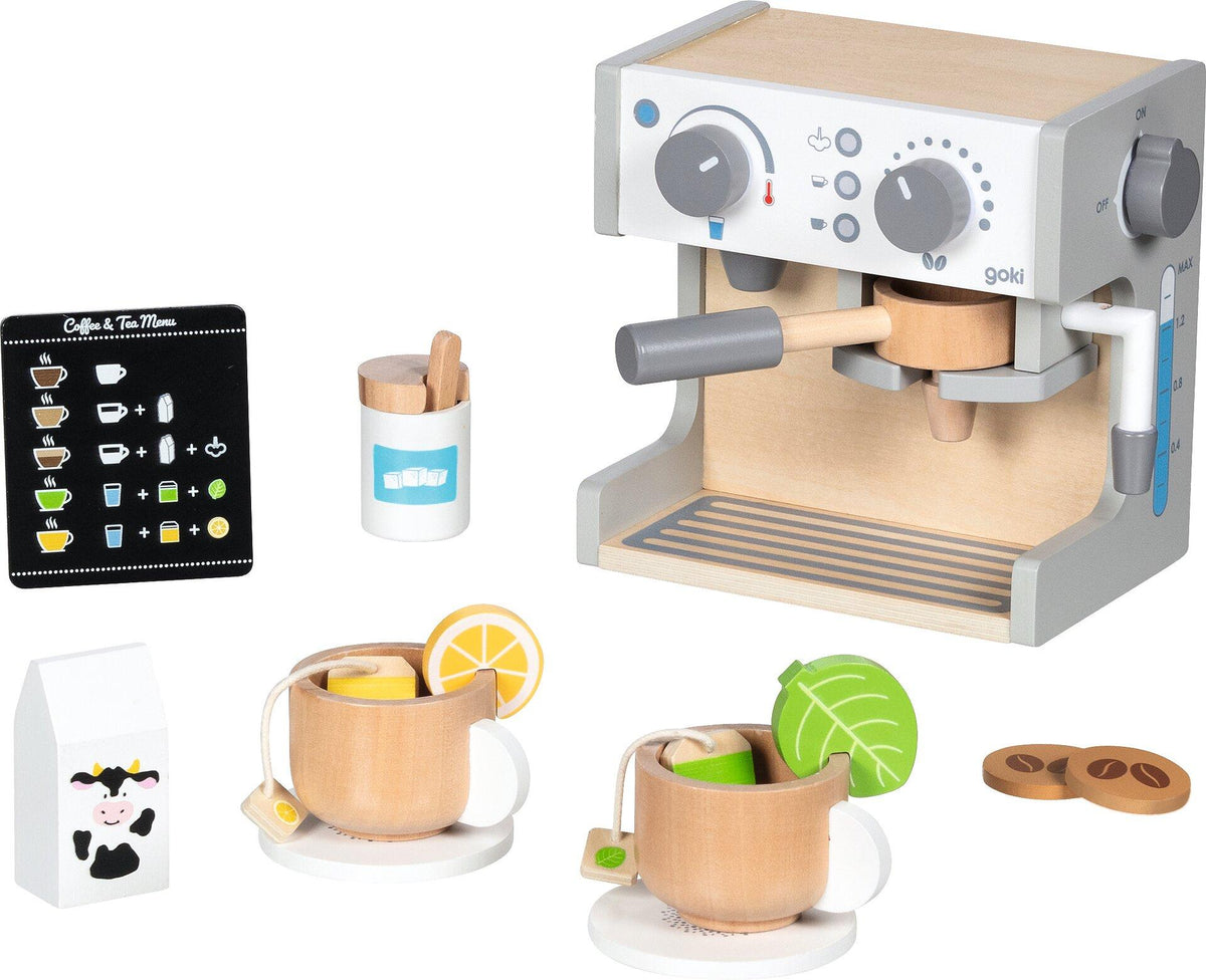 Kaffee und Teestation aus Holz von goki