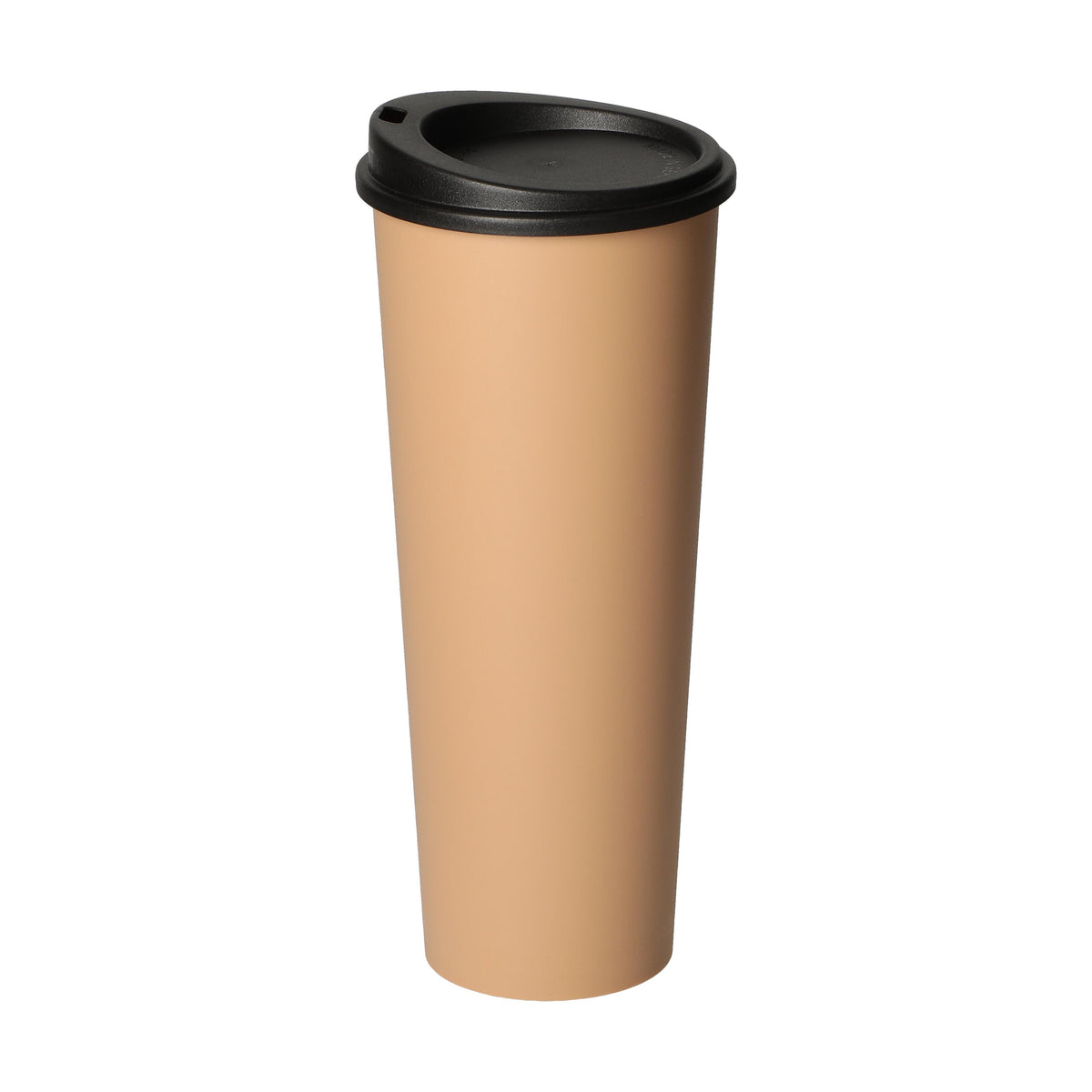 Kaffeebecher „ToGo“, 0,5 l – Beständiges braun / Schwarz