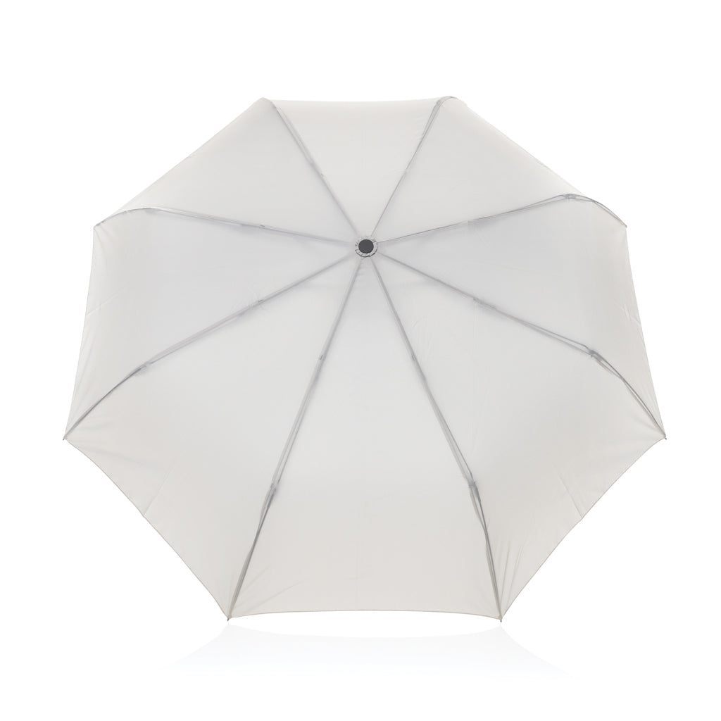 Kaycey 21“ Auto-Open Mini-Regenschirm aus AWARE™ rPET – beige