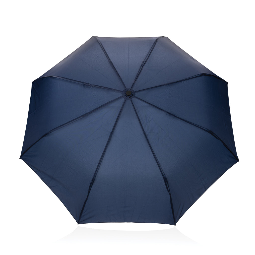 Kaycey 21“ Auto-Open Mini-Regenschirm aus AWARE™ rPET – navy blau
