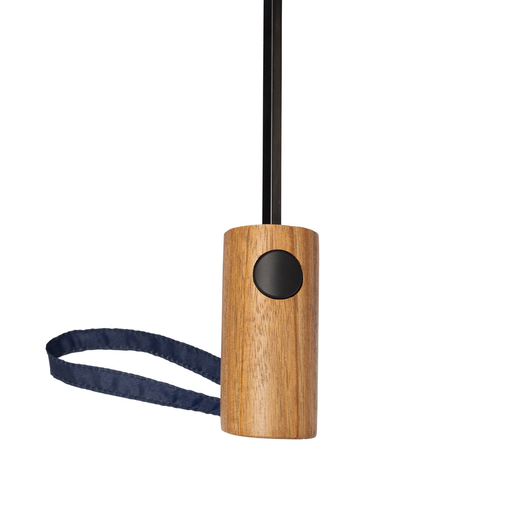 Kaycey 21“ Auto-Open Mini-Regenschirm aus AWARE™ rPET – navy blau