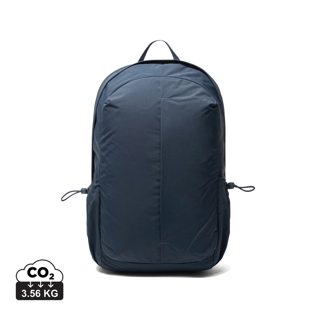 KENTO URBAN 15,6" Rucksack aus RCS  recyceltem Nylon – navy blau