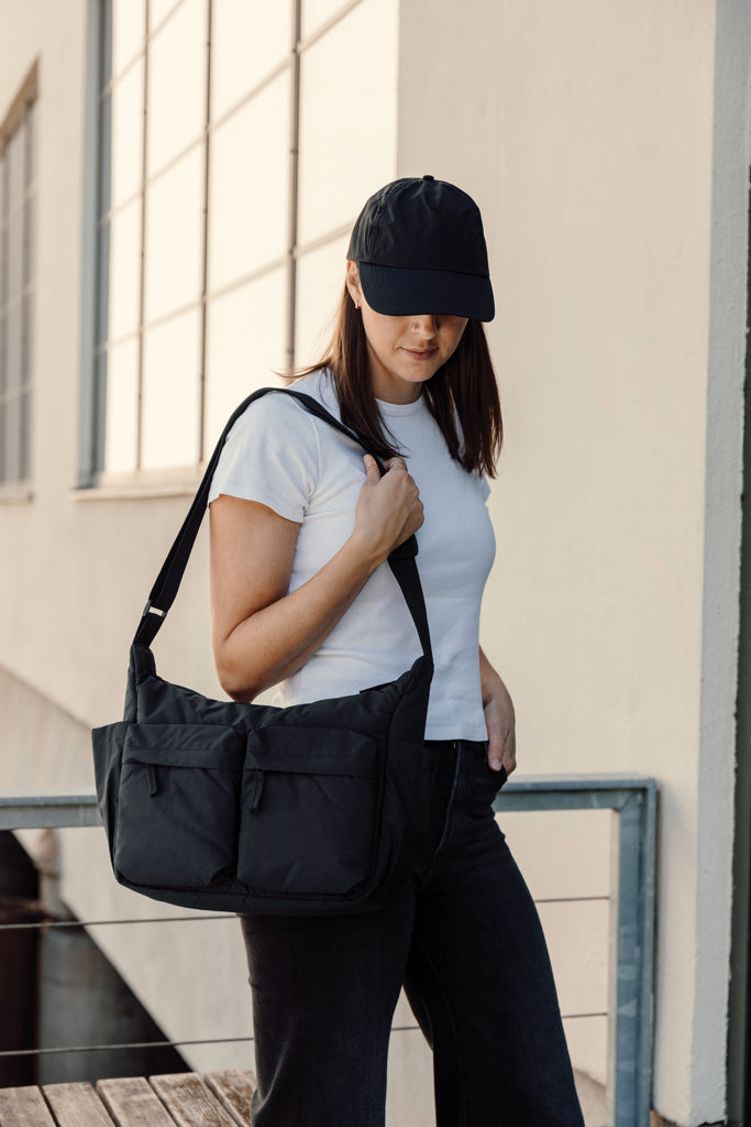 KENTO URBAN gepolsterte Crossover-Tasche aus RCS rec. Nylon