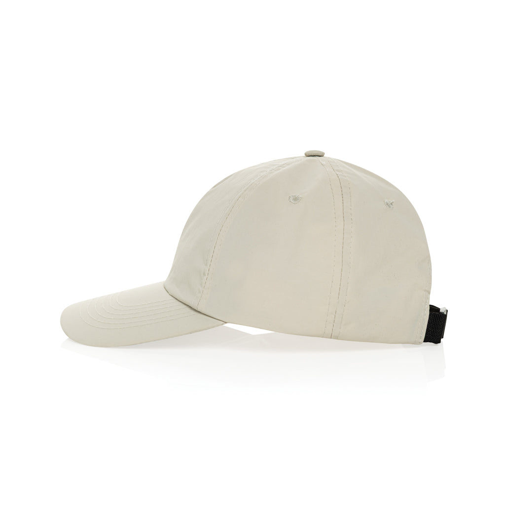KENTO URBAN RCS 5-Panel-Cap aus RCS recyceltem Nylon – beige