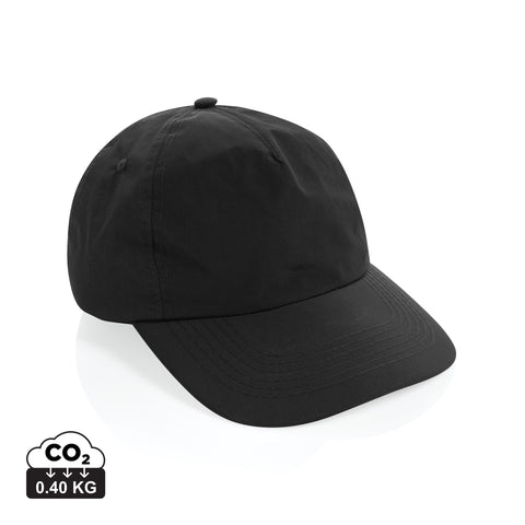 KENTO URBAN RCS 5 Panel Cap aus RCS recyceltem Nylon mit Logo