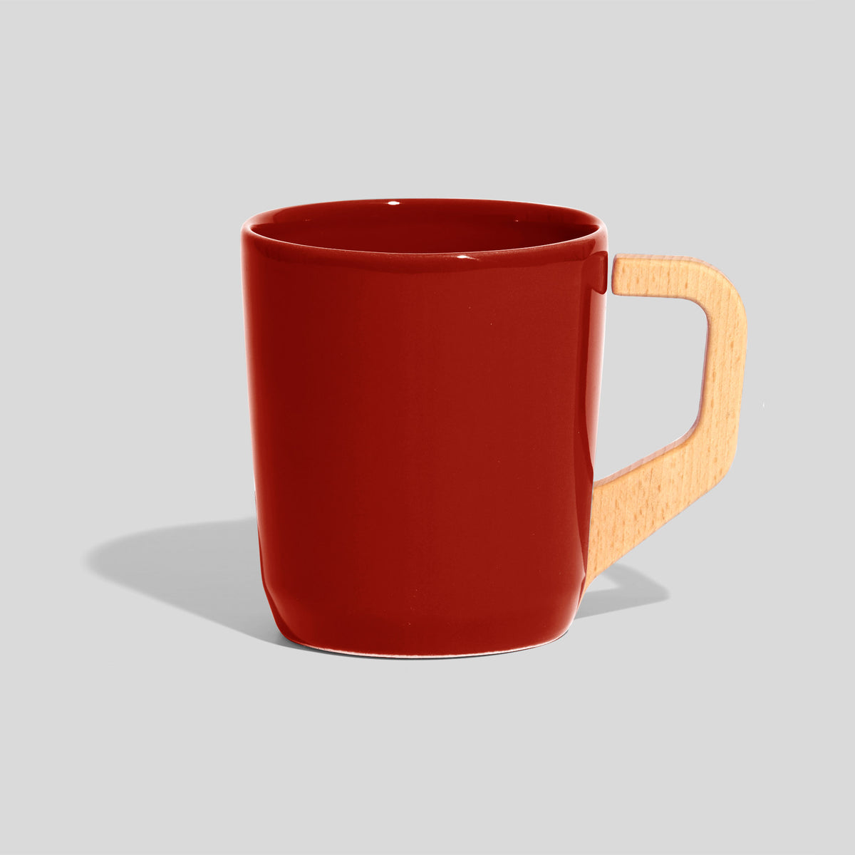 Keramiktasse 320 ml mit schrägem Eckhenkel
