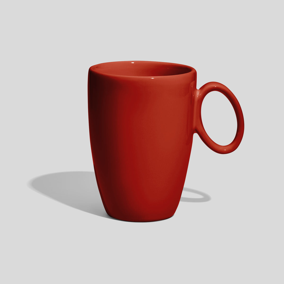 Keramiktasse 330 ml mit ovalem Ringhenkel