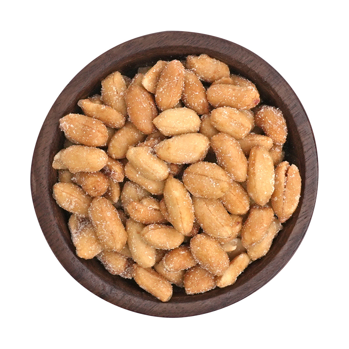 KERNenergie Standbodenbeutel 50 g mit eigenem Etikett, Sorte Erdnüsse Sweet & Salty, 50 g