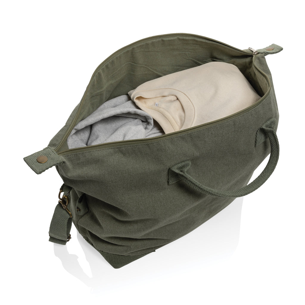 Kezar AWARE™ 500g/m² Wochenendtasche aus recyceltem Canvas – grün