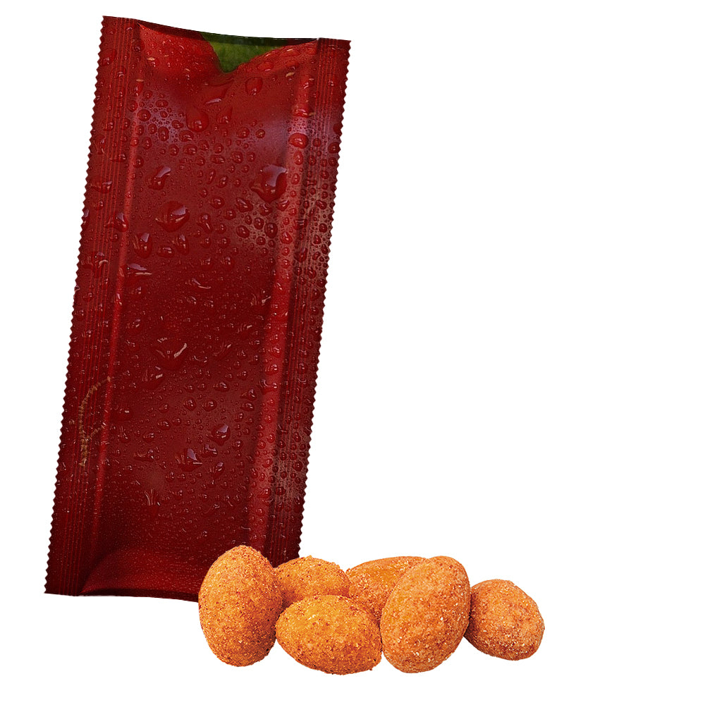 Knabbermischungen im Snackbeutel Riegelformat – Erdnüsse Chili, ca. 20 g