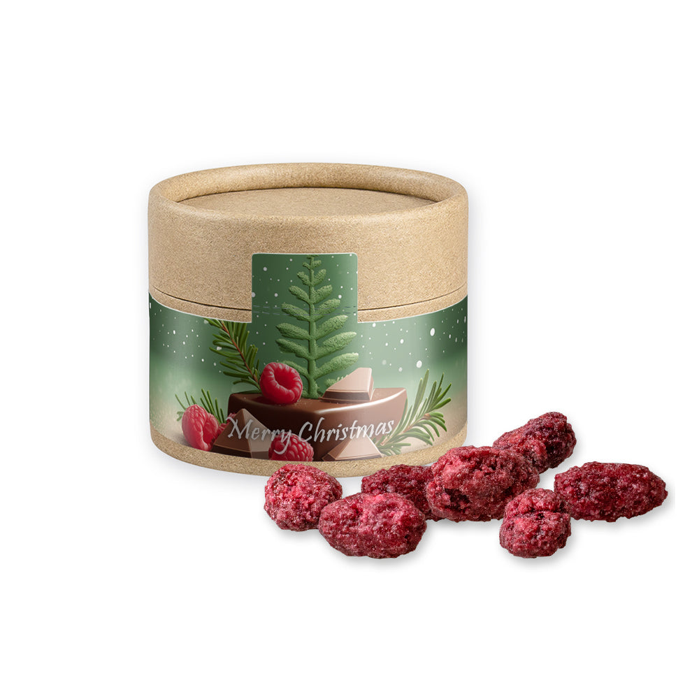 Knusperkugeln und Mandeln in der Mini Dose – Gebrannte Mandeln Himbeere, ca. 40 g