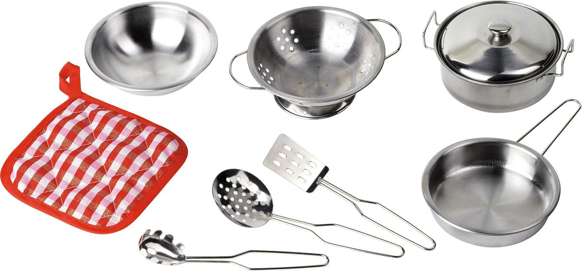 Kochset II mit Sieb, Schüssel und Topflappen