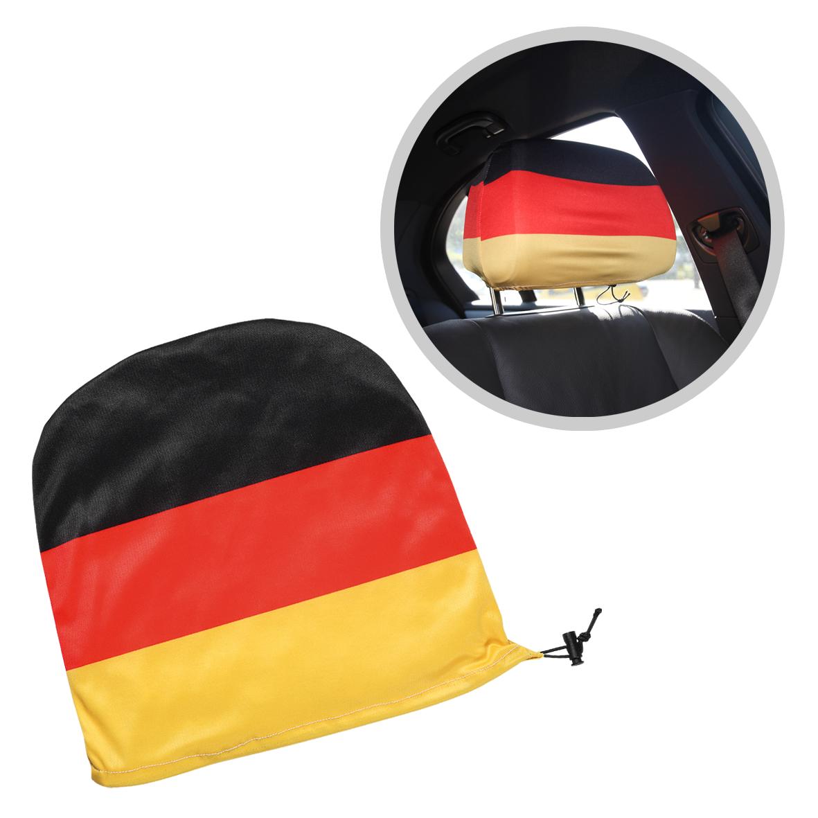 Kopfstützenüberzüge „Nations“ – Deutschland Farben