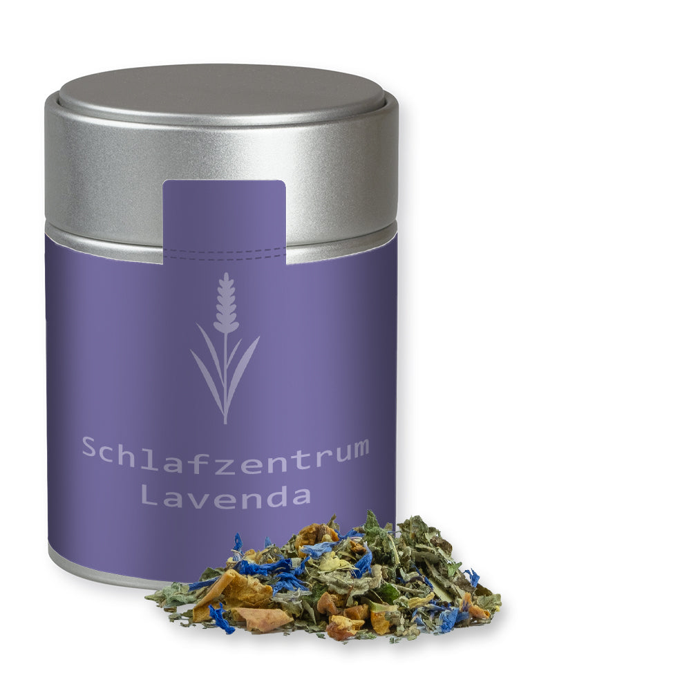Kräutertee in der Metalldose Midi silber – Kräutertee Harmonie, ca. 35 g