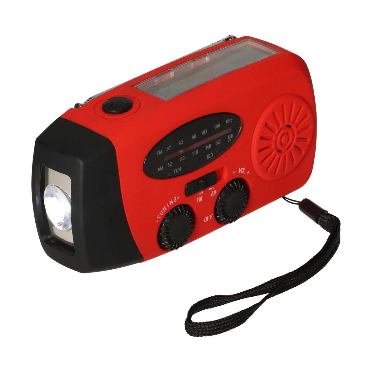 Kurbelradio mit Taschenlampe „Volt“