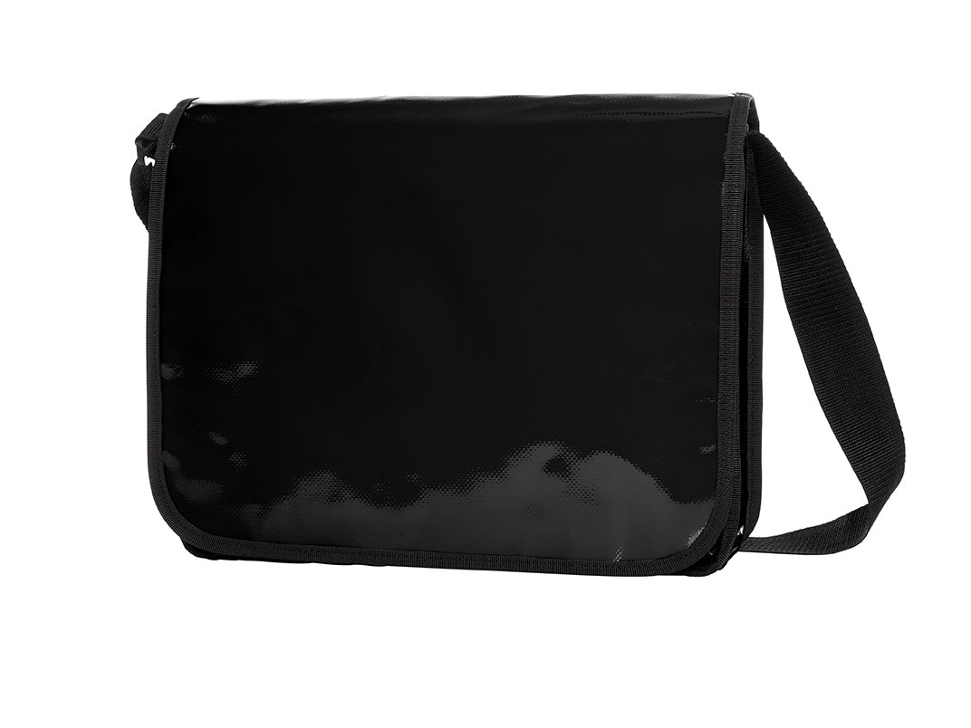 Kuriertasche aus LKW Plane mit Klettverschluss