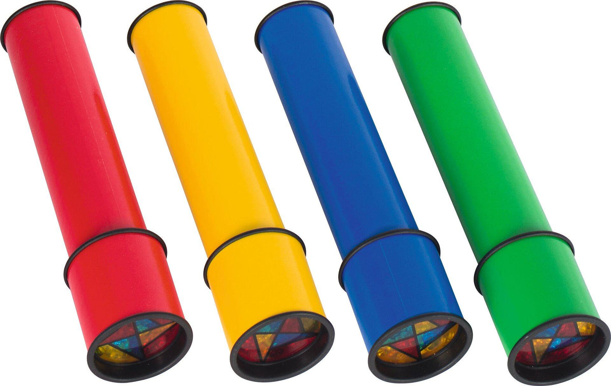 Langes Kaleidoskop in vier Farben als Geschenk von goki – Ansicht