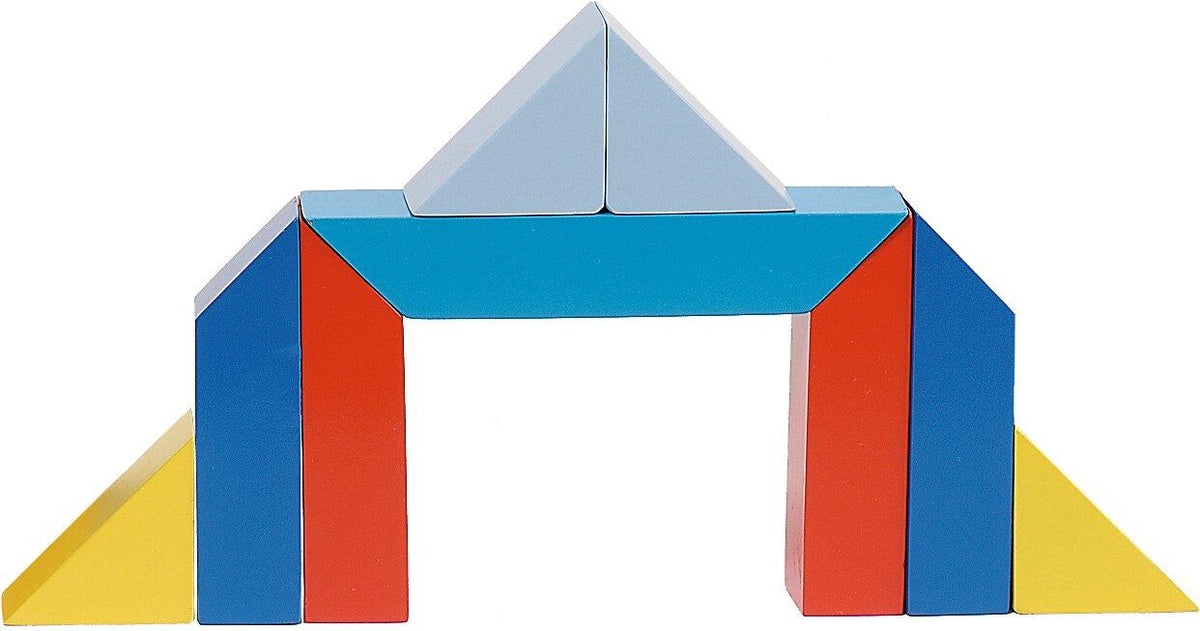 Legespiel Formenwelten I mit vier geometrischen Mustern – Detail