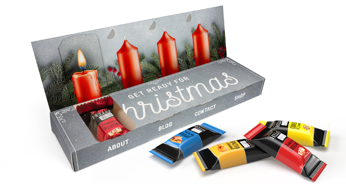 Lindt HELLO Mini "Adventsbox To Go"