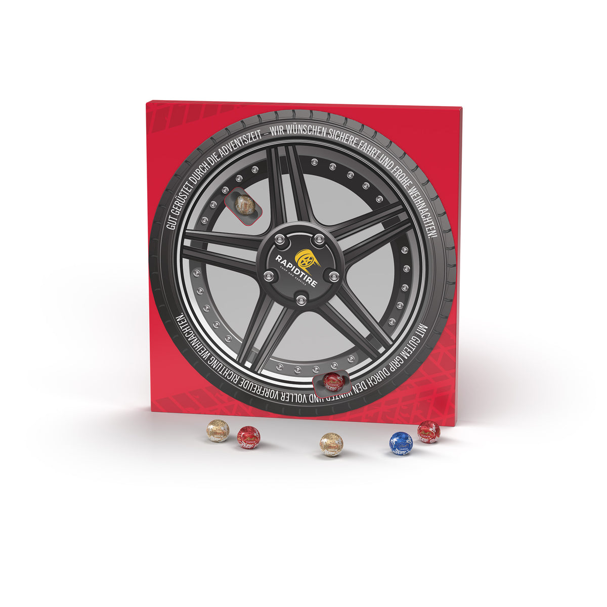 Lindt Lindor Adventskalender "Drehscheibe"