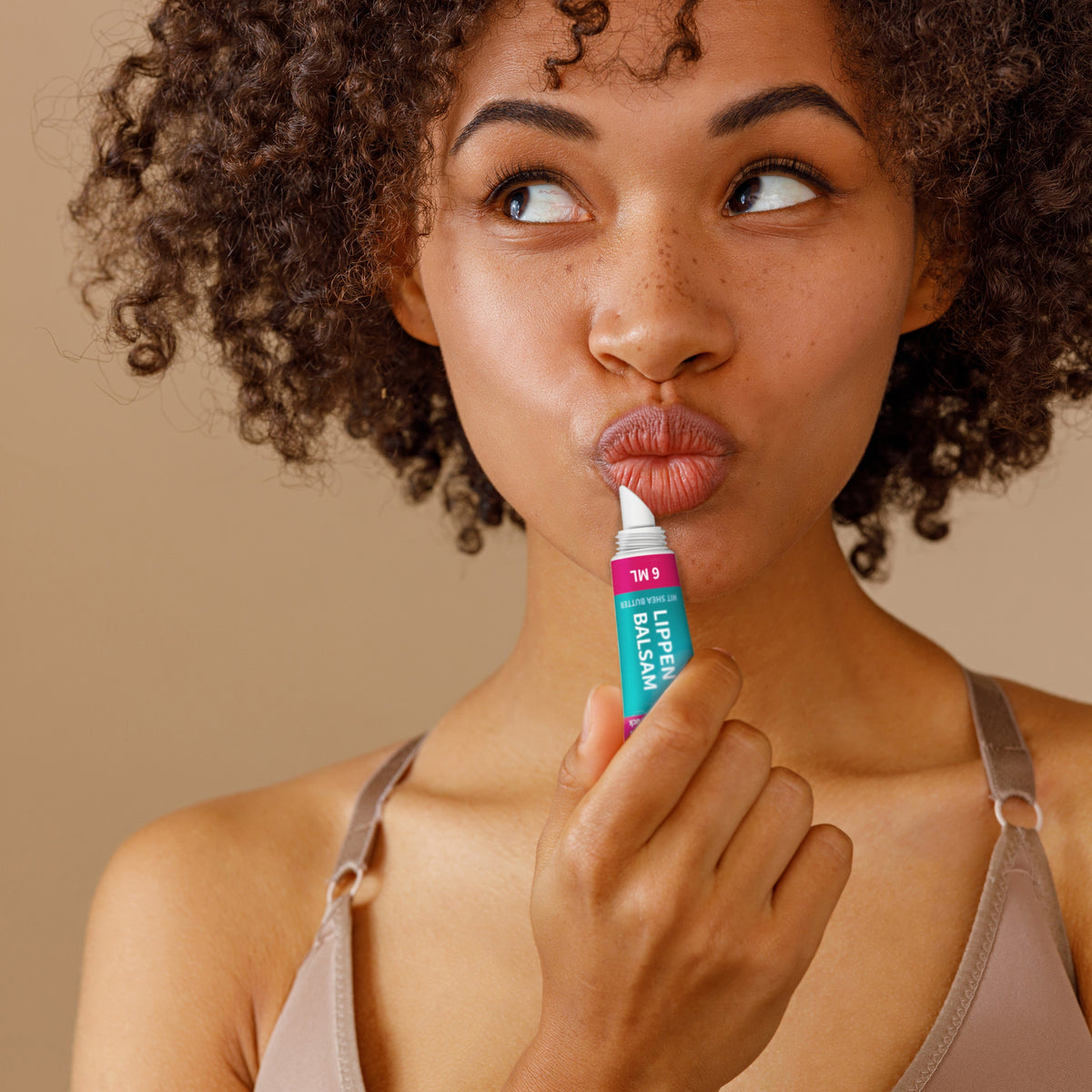Lippenbalsam 6 ml Tube mit Applikator vollflächig bedruckt