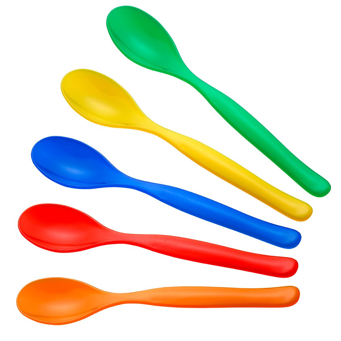 Löffel „Plastic“ – Weiß