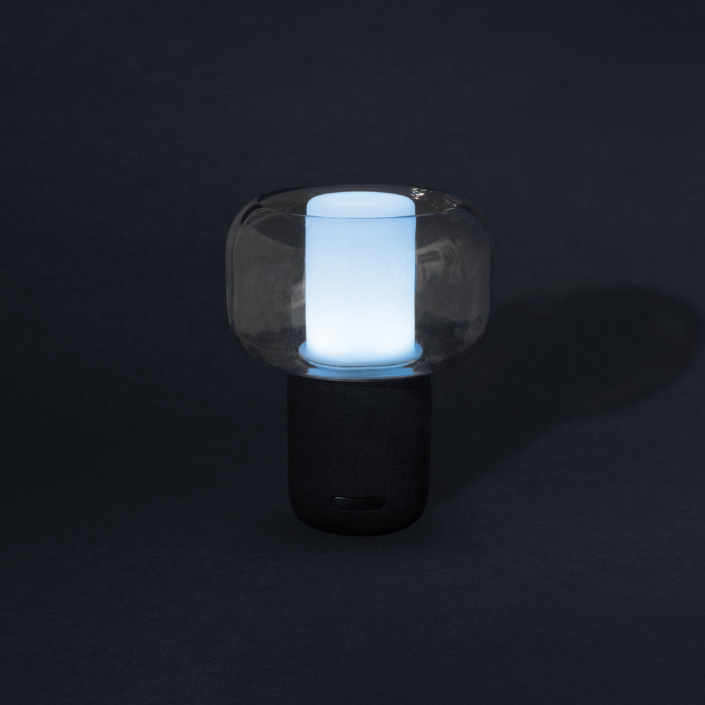 Lux 10W Lautsprecherlampe aus RCS recyceltem Kunststoff