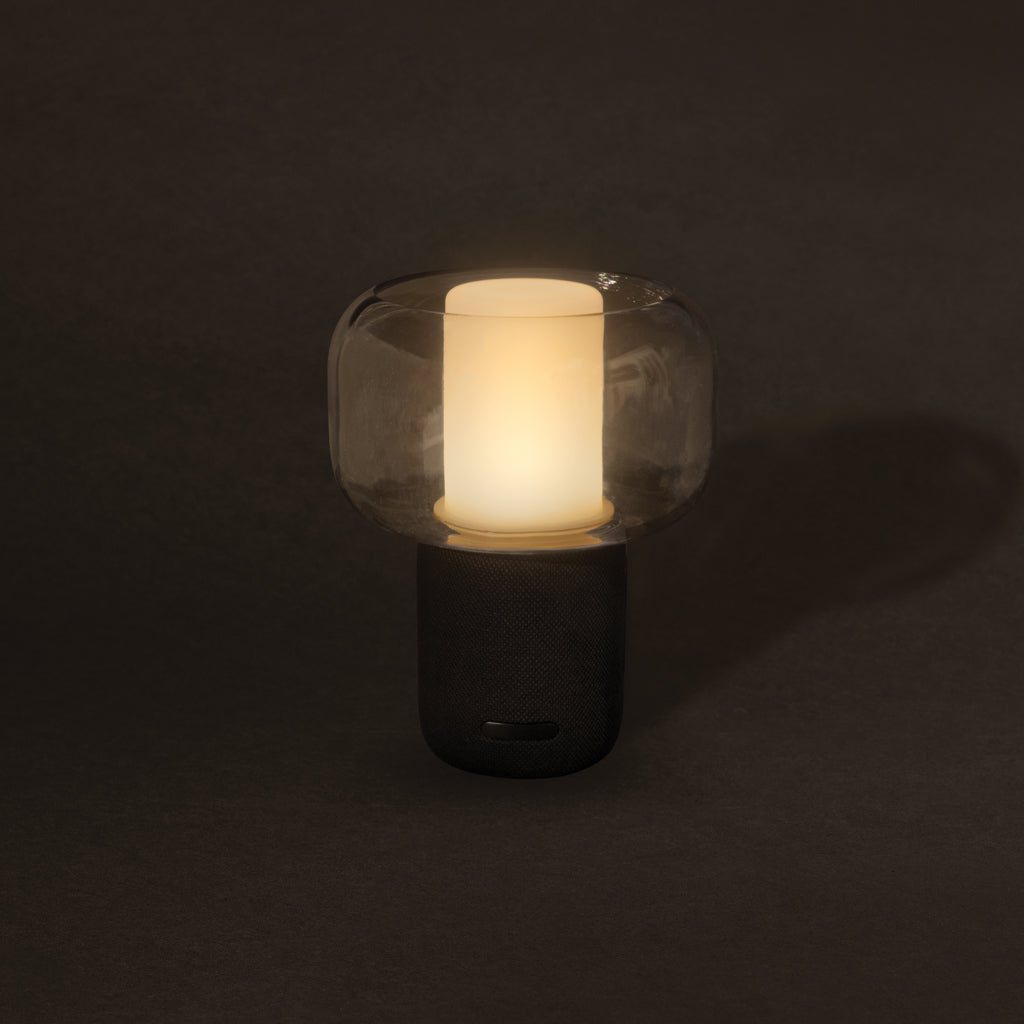 Lux 10W Lautsprecherlampe aus RCS recyceltem Kunststoff