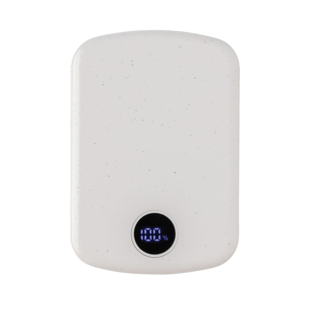 MagBoost 5.000mAh magnetische Powerbank aus RCS rec. Plastik – weiß