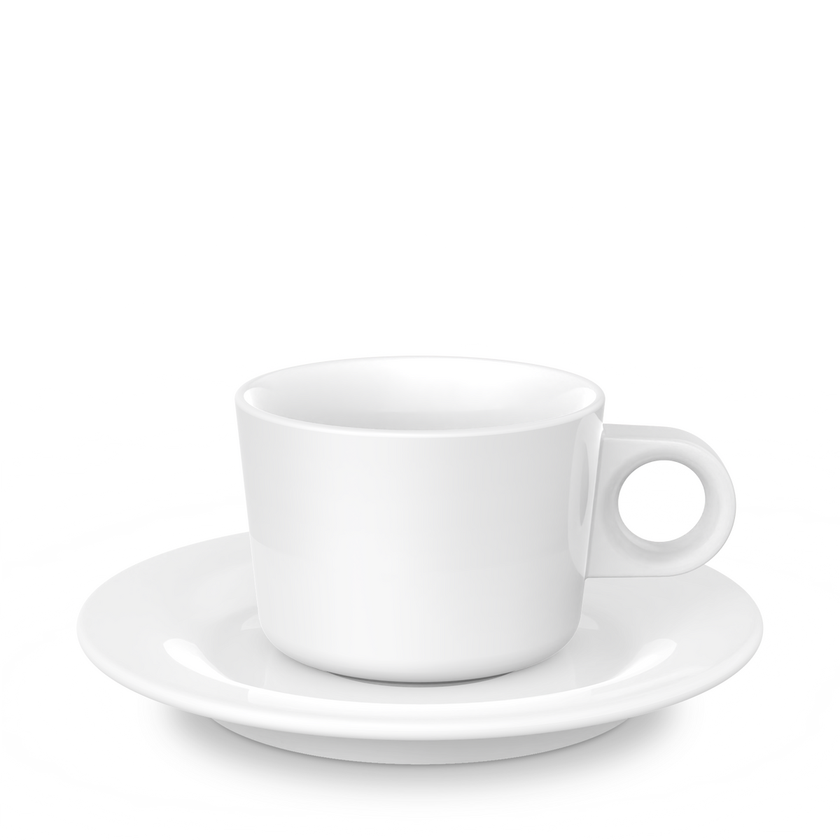 Mahlwerck Cappuccinotasse Joonas mit Untertasse 160 ml – Weiß