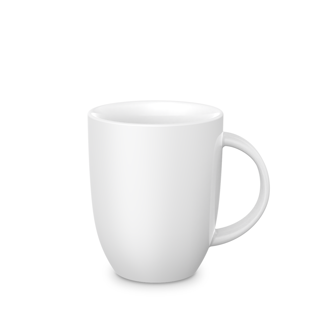 Mahlwerck Kaffeetasse Geisha aus Porzellan 300 ml – Weiß