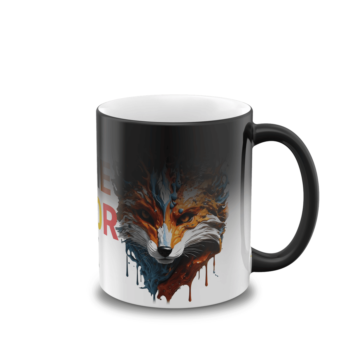 Mahlwerck Magic Tasse Sublimation Schwarz 330 ml