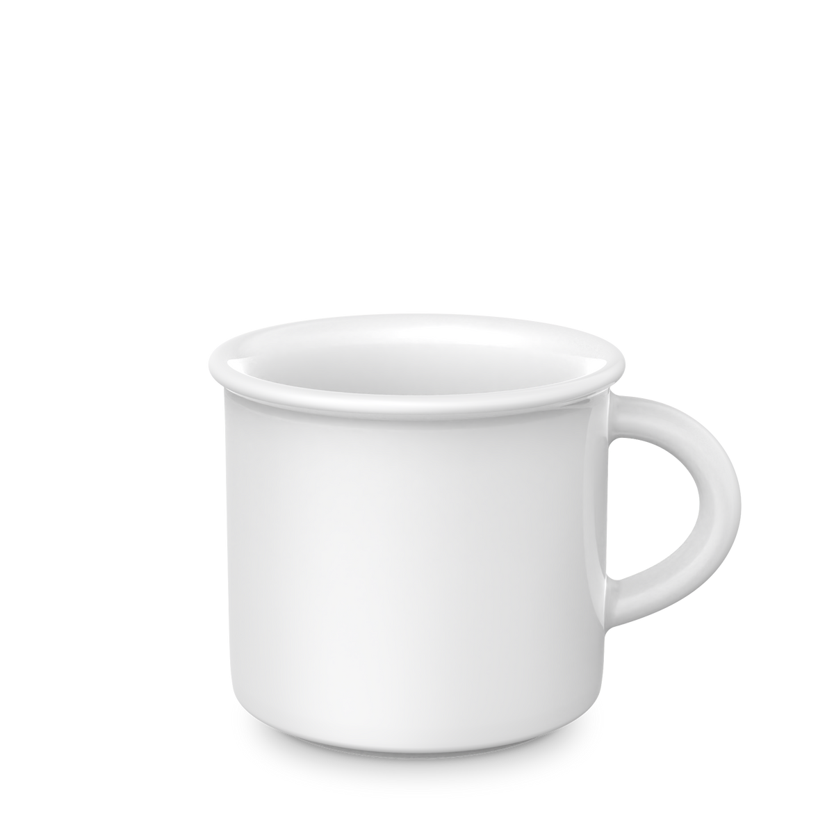 Mahlwerck Retro Tasse aus Porzellan 330 ml