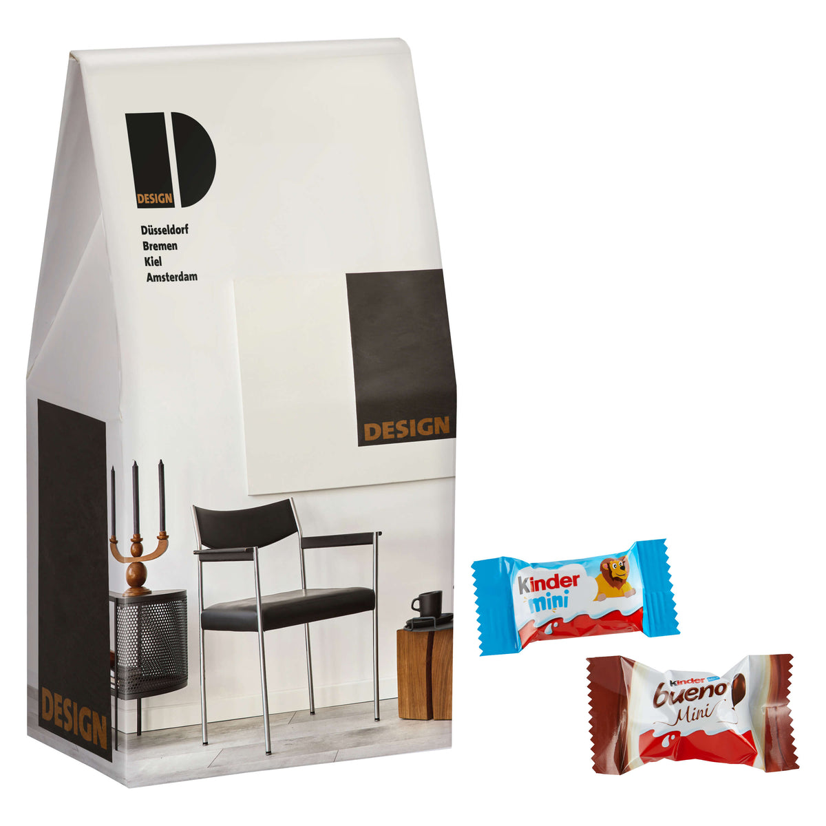 Maxi Promo Pack mit Kinder bueno und Kinder Schokolade Mini, 107 g