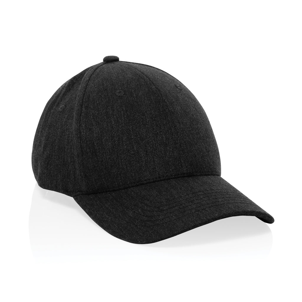 Milo AWARE™ 6-Panel-Heather-Kappe – schwarz