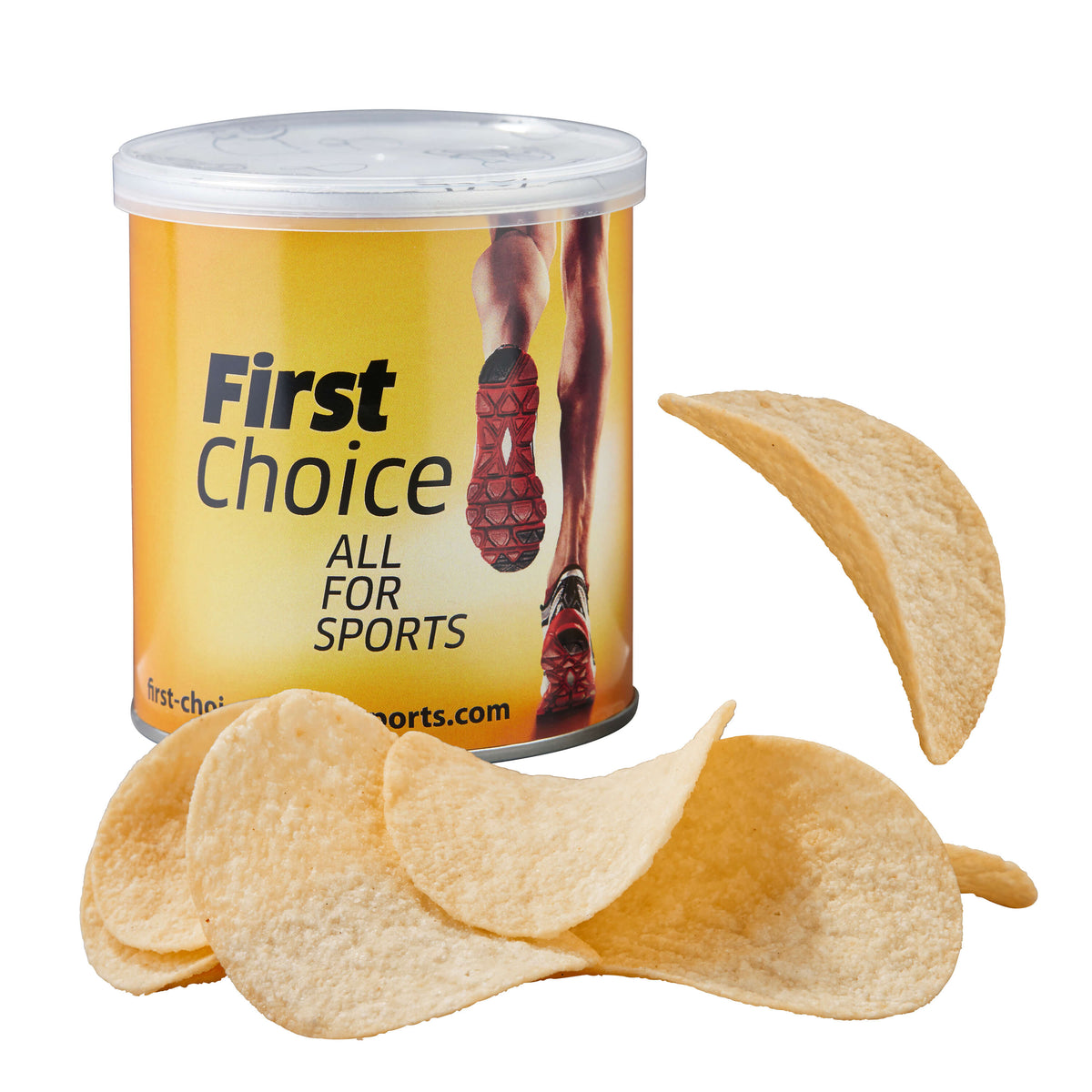 MINI PRINGLES Box mit bedruckter Werbebanderole