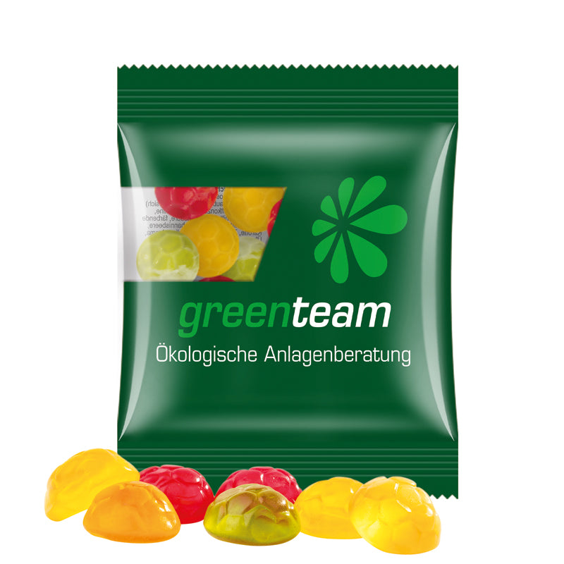 Minitüte 12 g Trolli Fruchtgummi Bärchen mit Logo