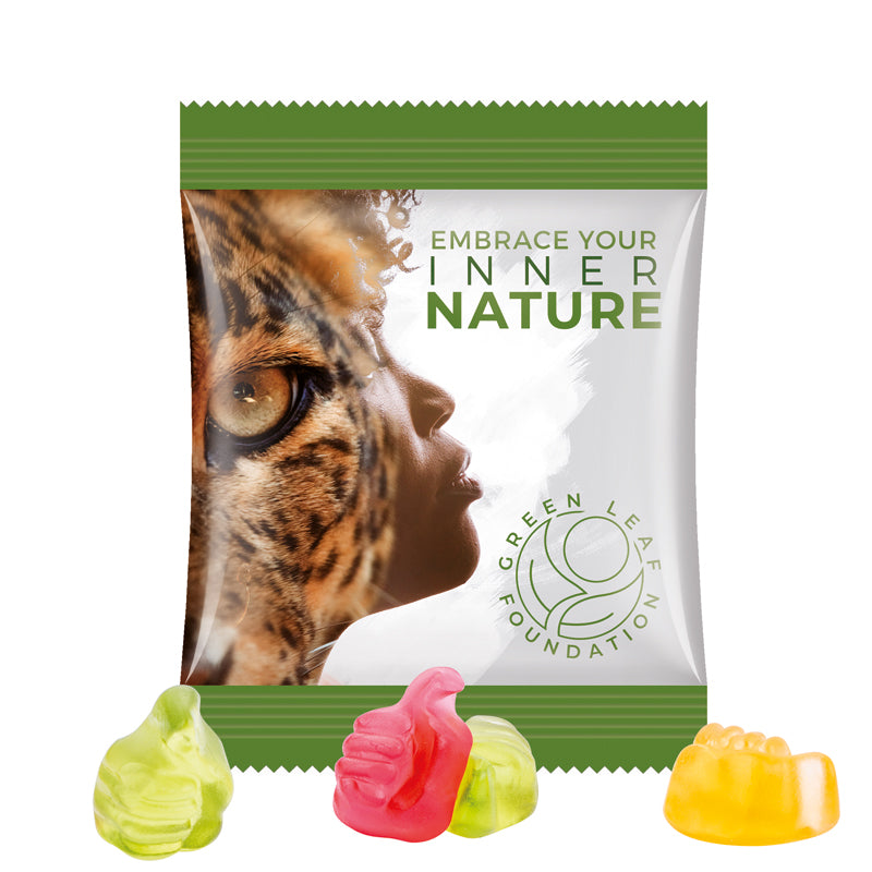 Minitüte 12 g Trolli Fruchtgummi Bärchen mit Logo