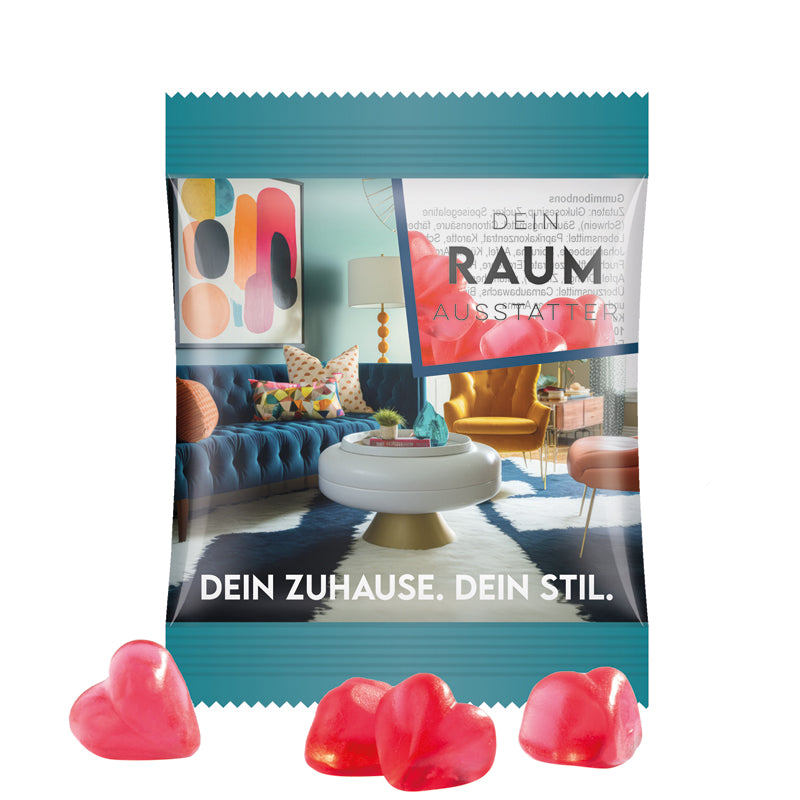 Minitüte 12 g Trolli Fruchtgummi Bärchen mit Logo