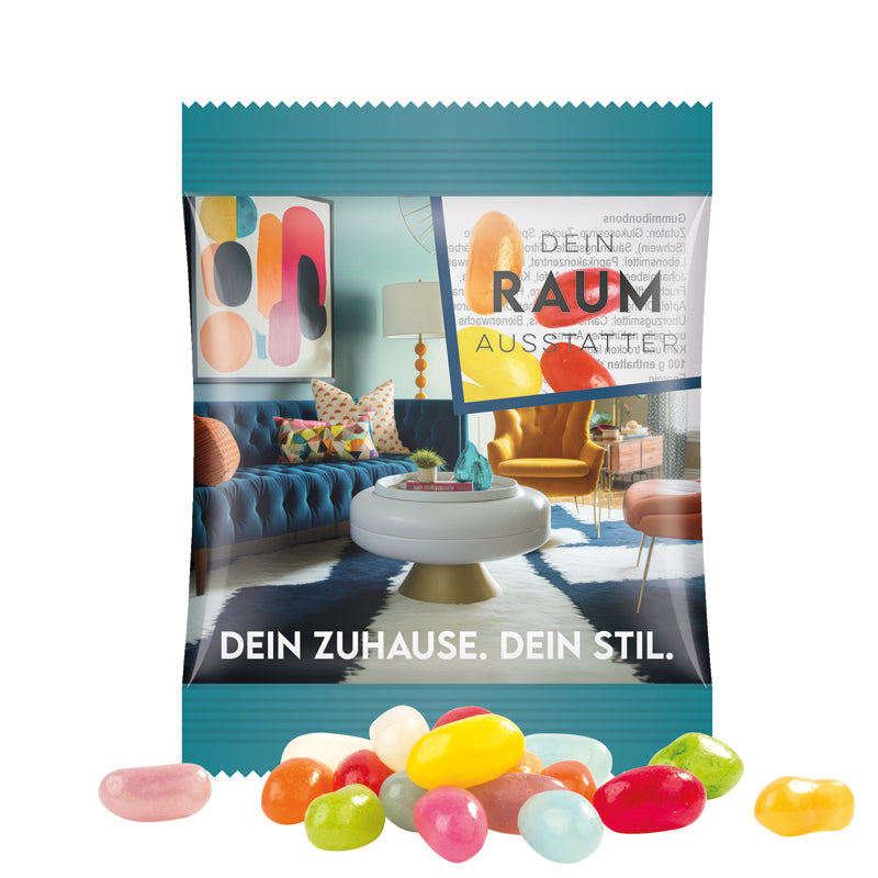 Minitüte 12 g Trolli Fruchtgummi Bärchen mit Logo