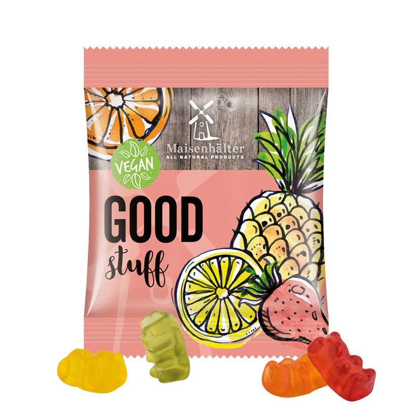 Minitüte 12 g Trolli Fruchtgummi Bärchen mit Logo