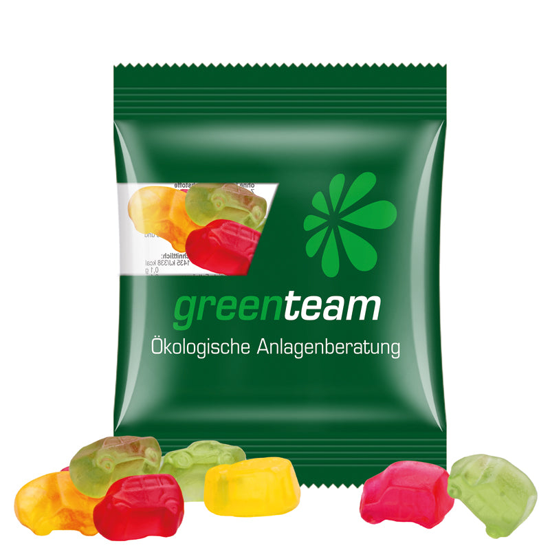 Minitüte 12 g Trolli vegane Fruchtgummi Bärchen