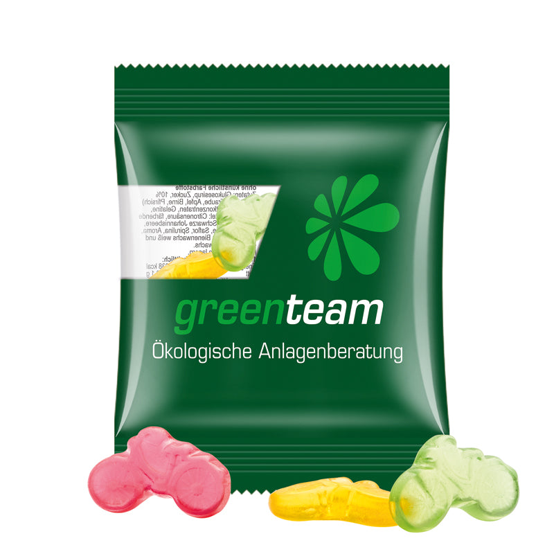 Minitüte 12 g Trolli vegane Fruchtgummi Bärchen