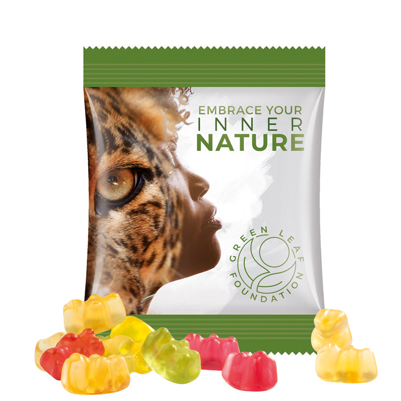 Minitüte 12 g Trolli vegane Fruchtgummi Bärchen