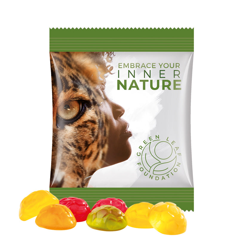 Minitüte 12 g Trolli vegane Fruchtgummi Bärchen